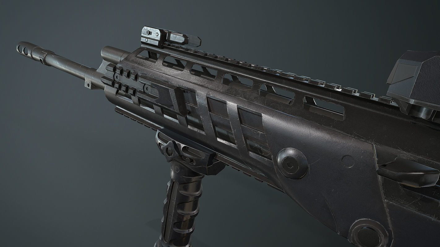 AK ALFA Low-poly 3D model_16