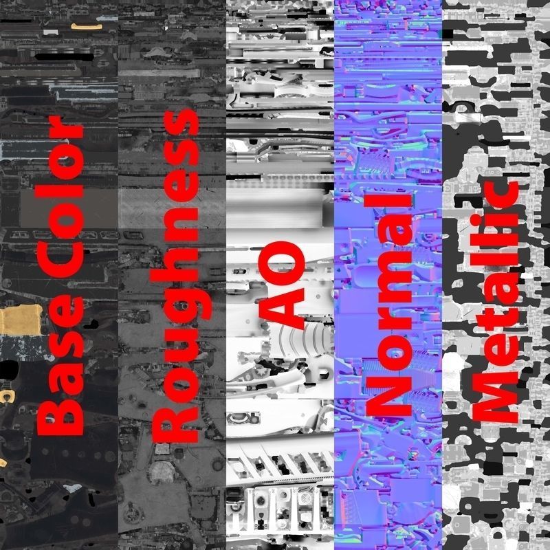 AK ALFA Low-poly 3D model_17