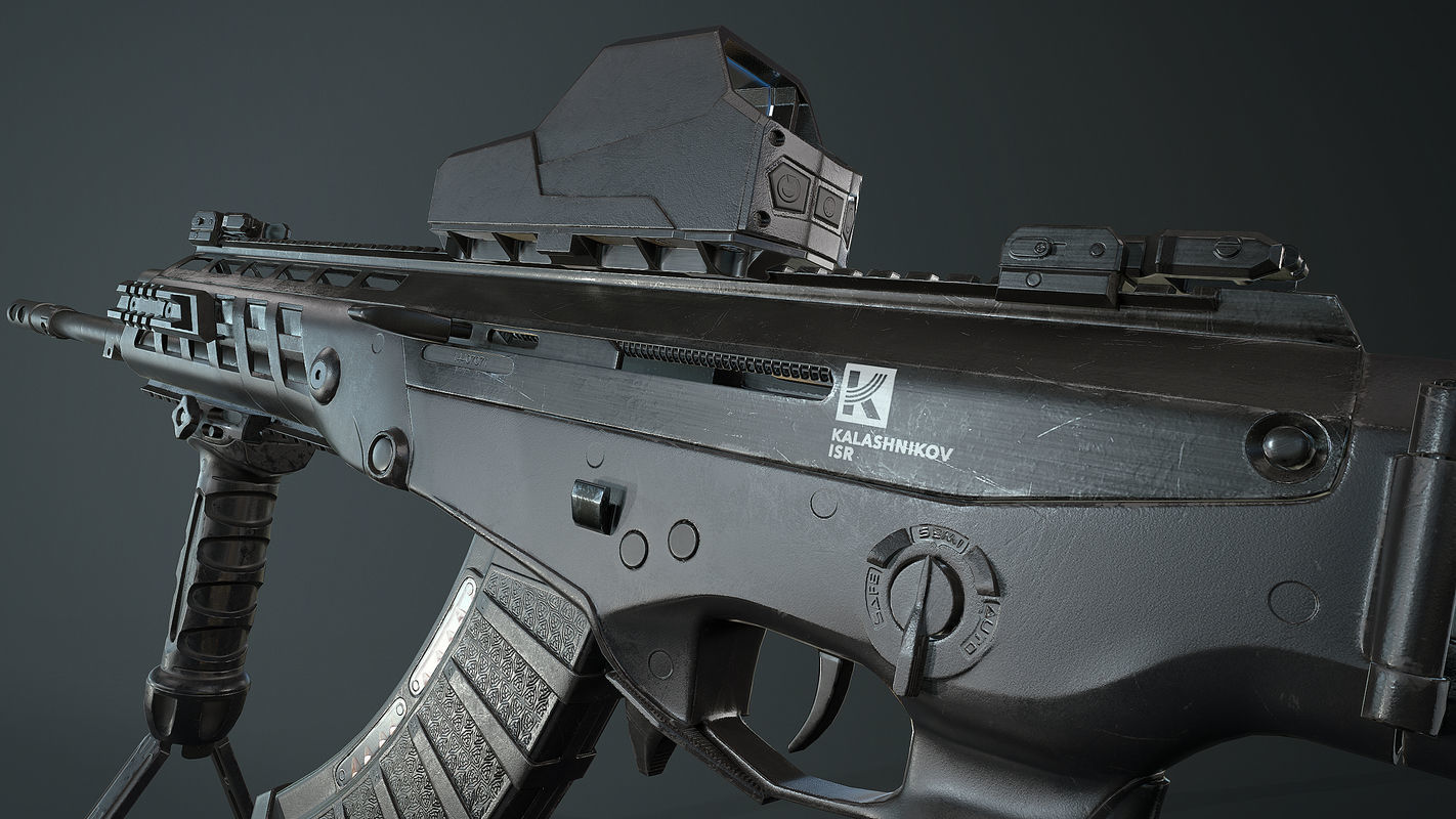 AK ALFA Low-poly 3D model_8
