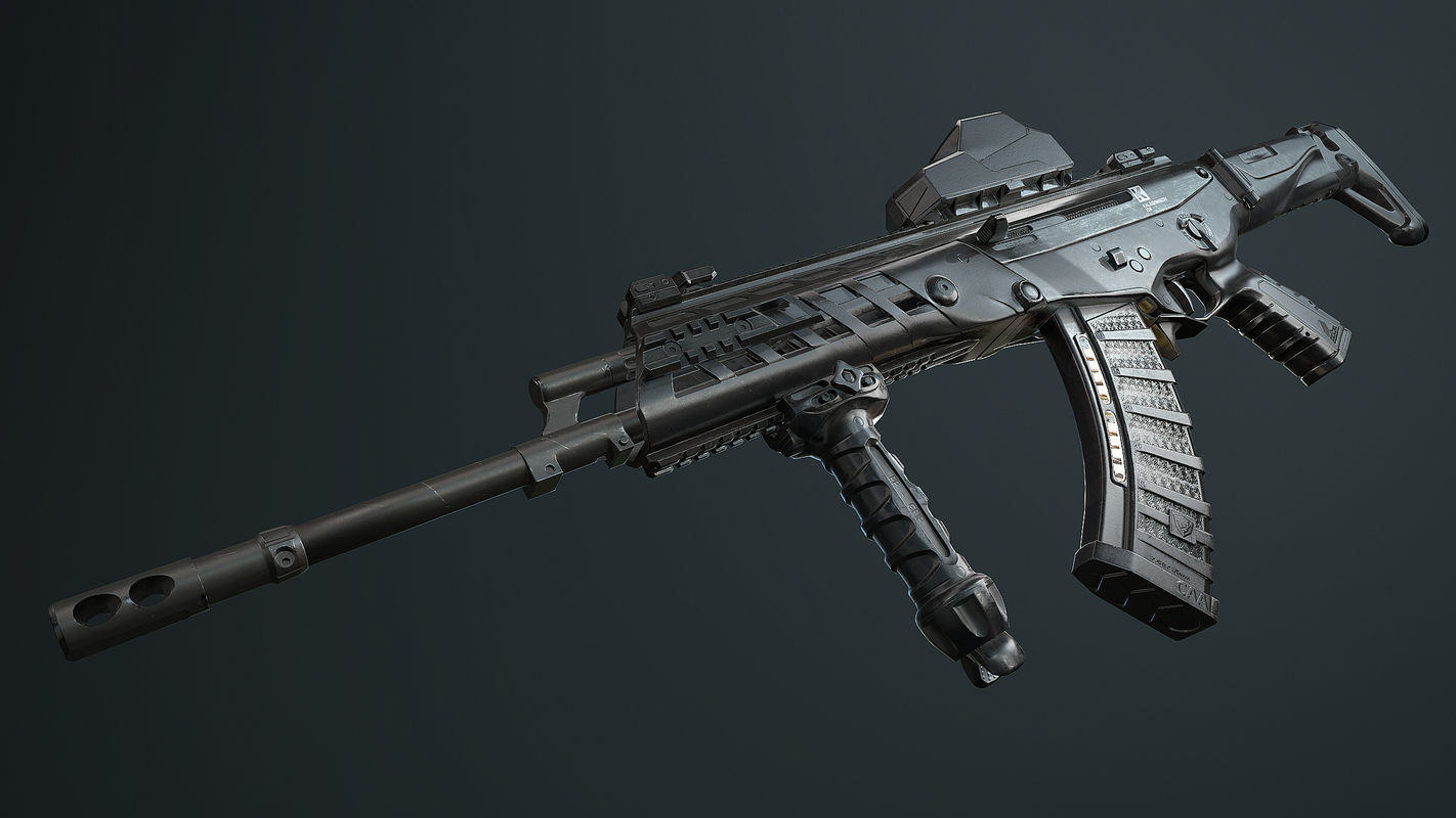 AK ALFA Low-poly 3D model_7