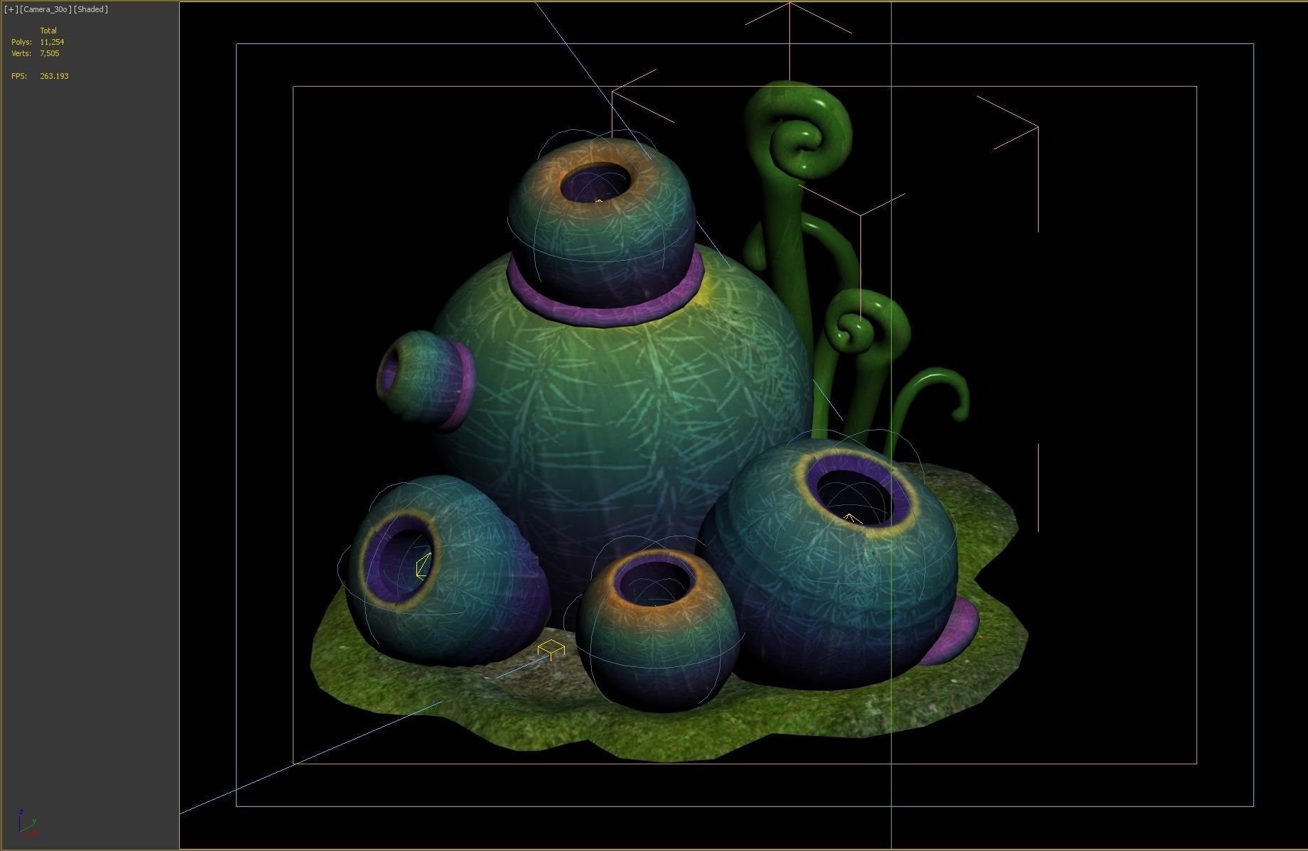 poisonous Mushrooms 3D model_4