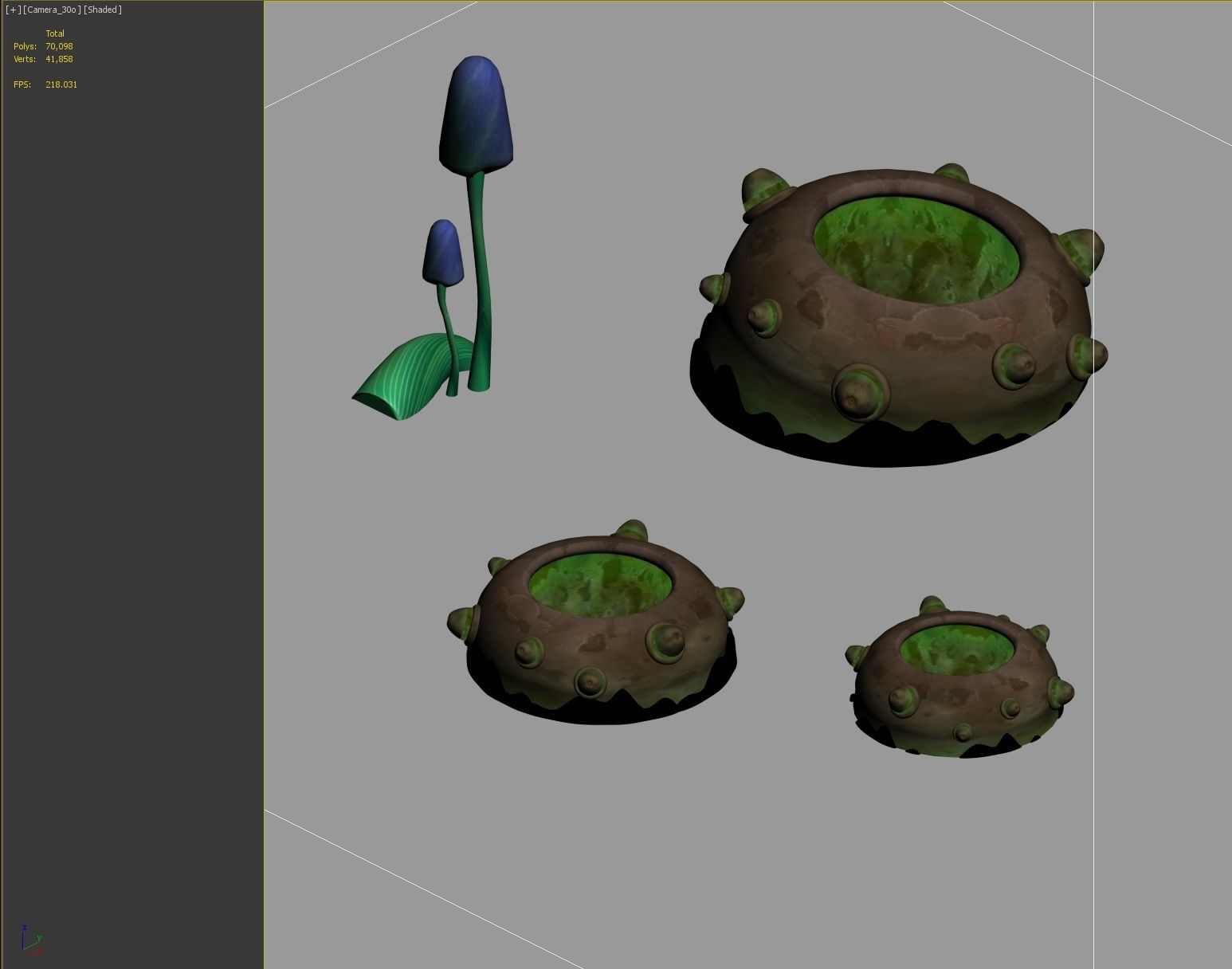 poisonous Mushrooms 3D model_1