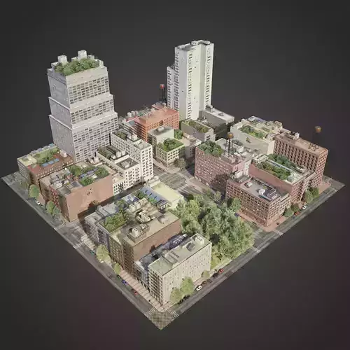 Realistic City District A33-A45