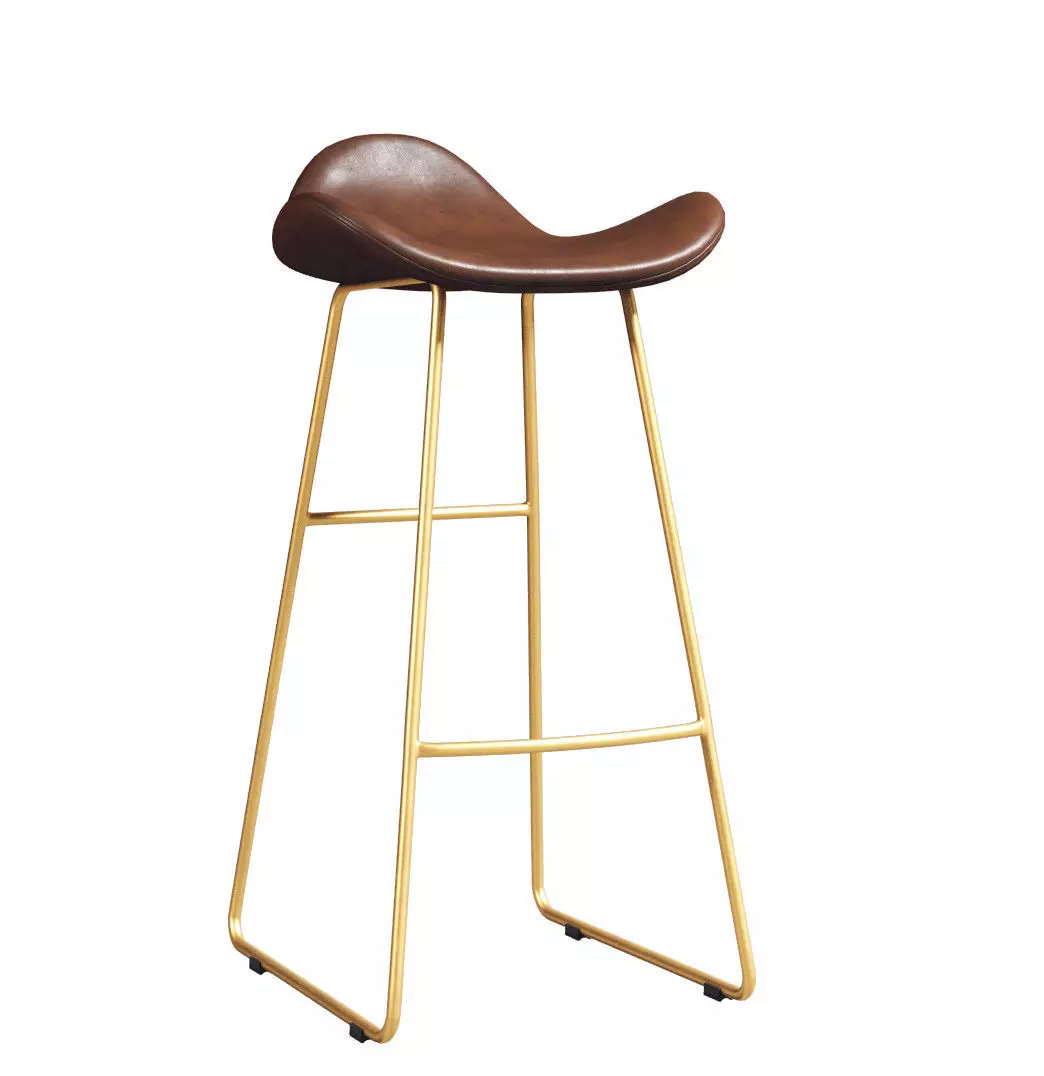 Bar Stool 02 3D model_0