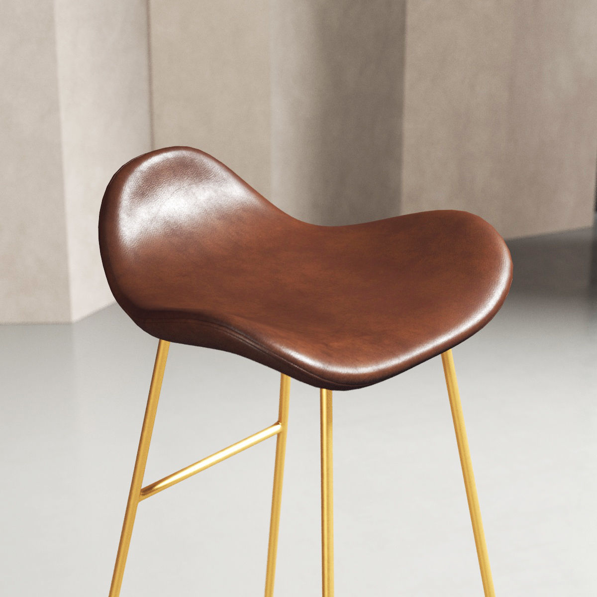 Bar Stool 02 3D model_3