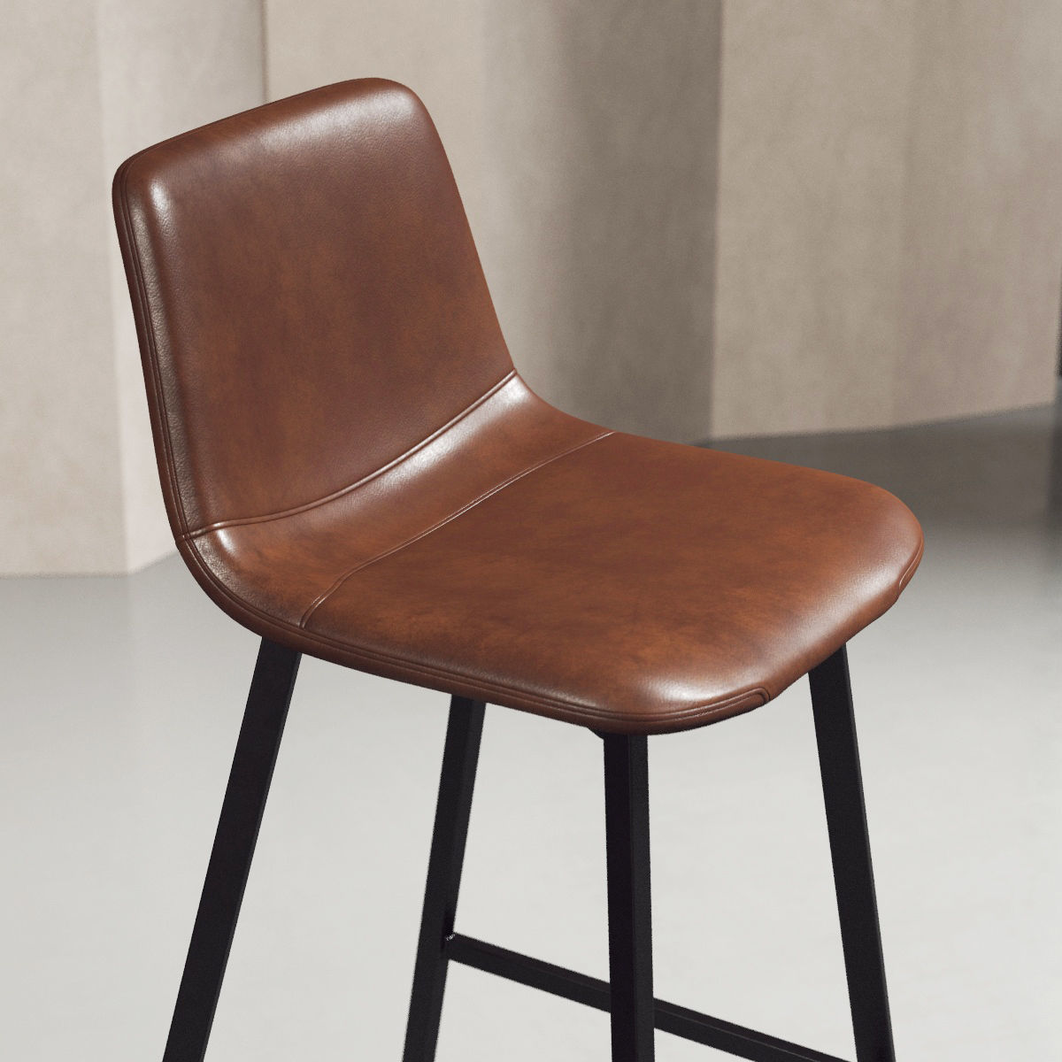 Bar Stool 03 3D model_3