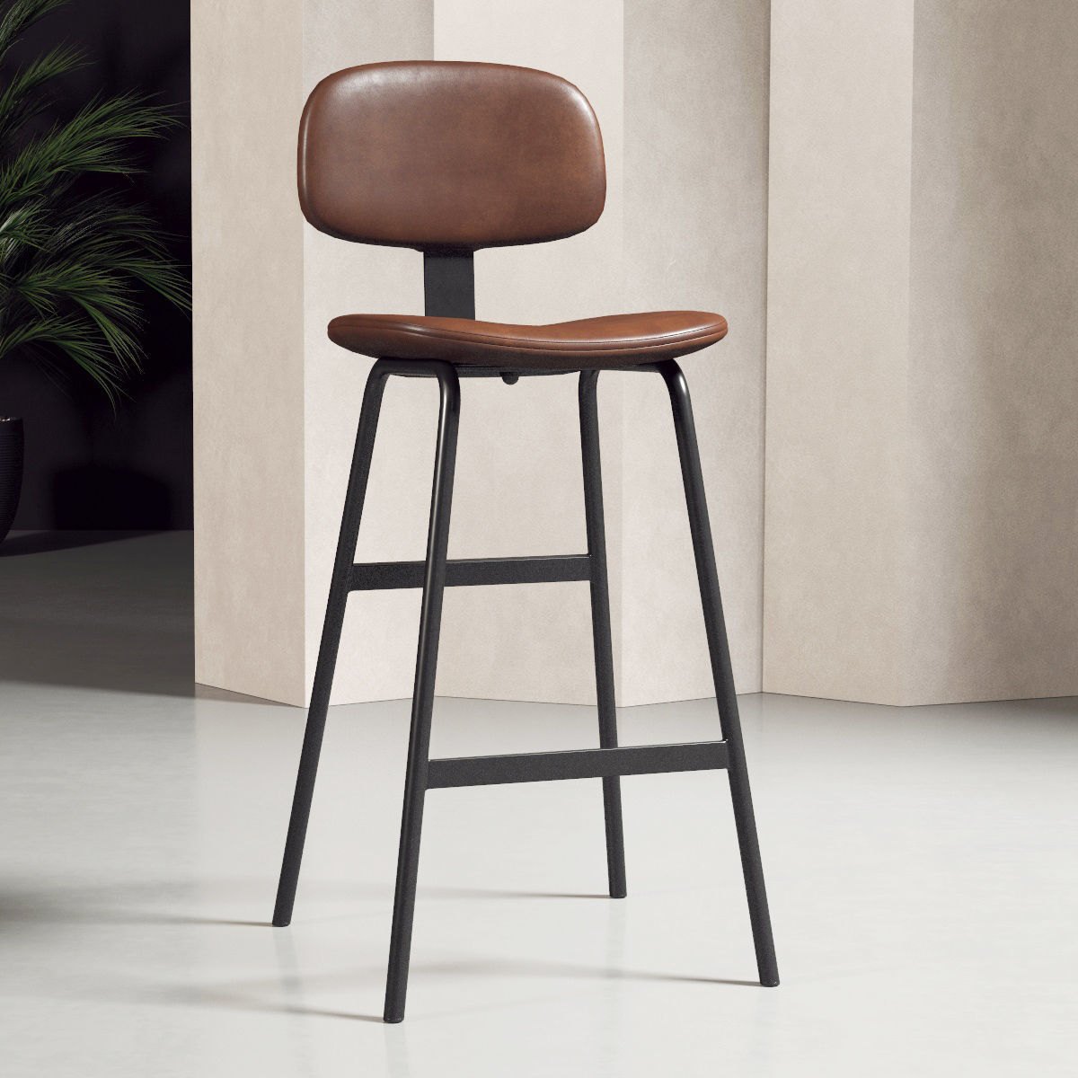 Bar Stool 04 3D model_2