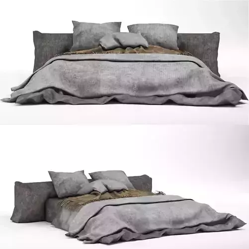 Double Bed  Free 3D model