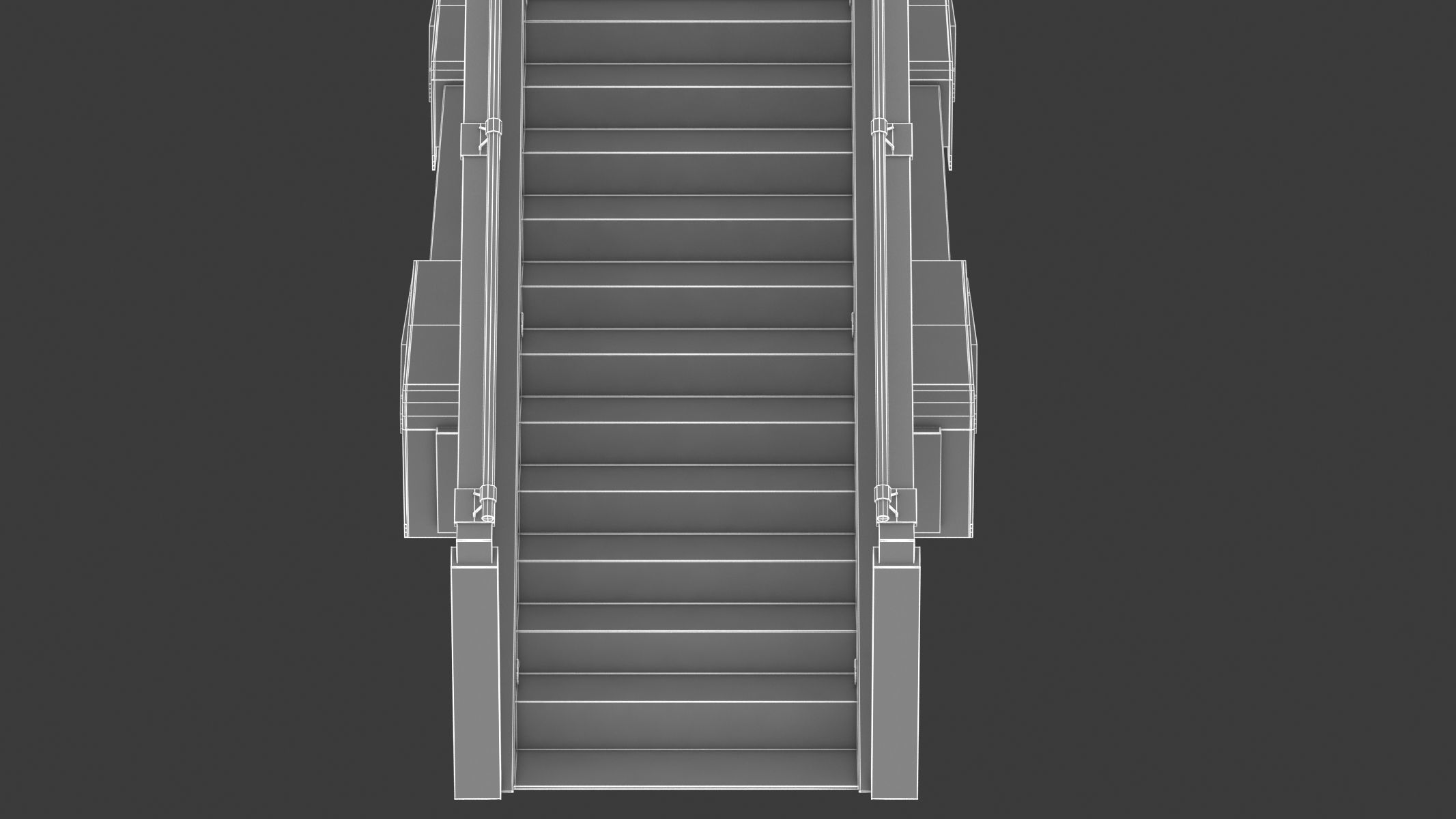 Passenger Steps Car 3D model_33