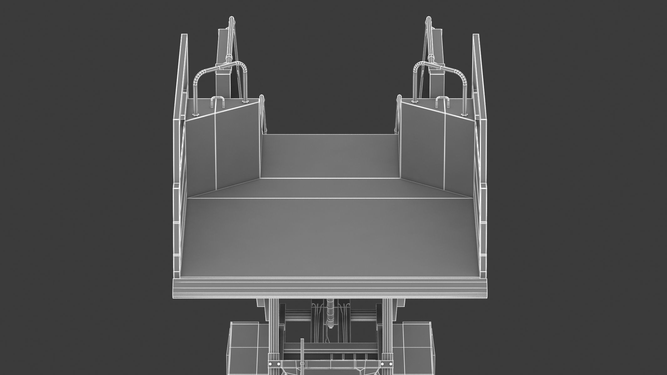 Passenger Steps Car 3D model_37