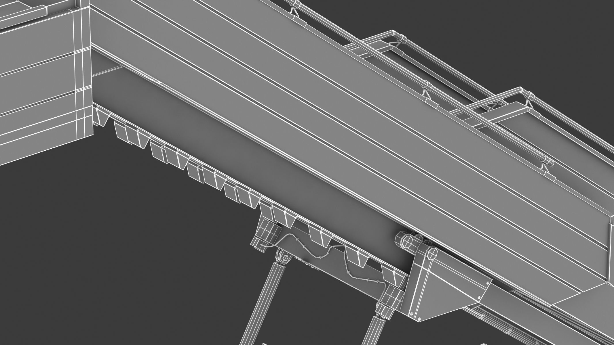 Passenger Steps Car 3D model_36