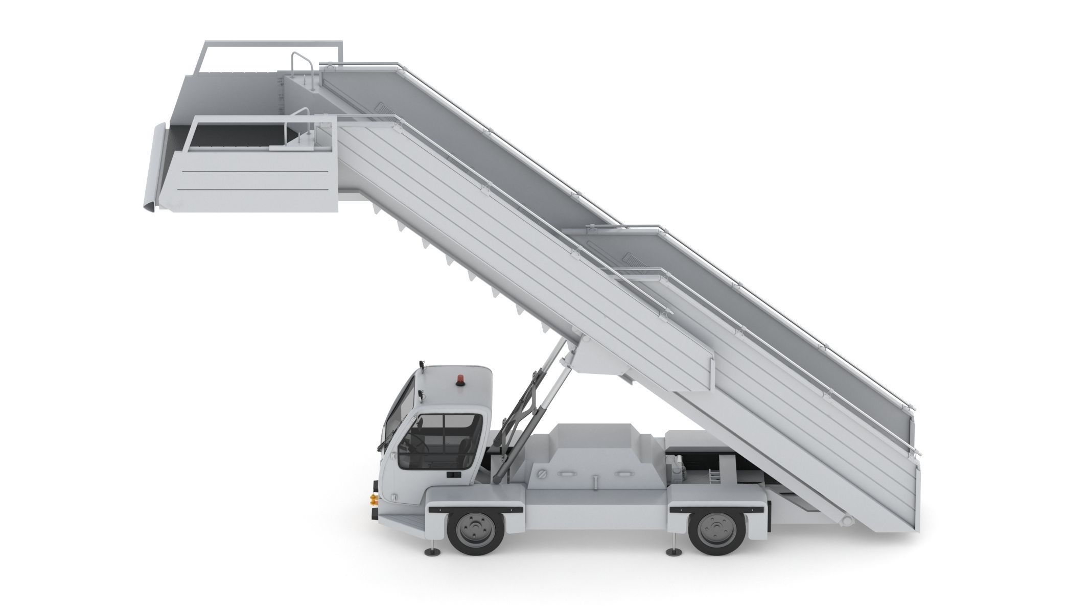 Passenger Steps Car 3D model_5