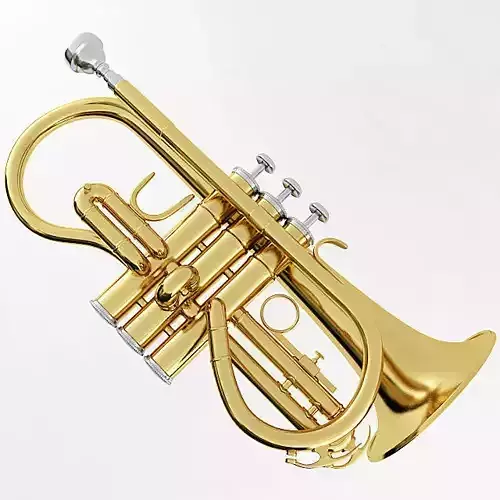 Soprano Cornet 3D model