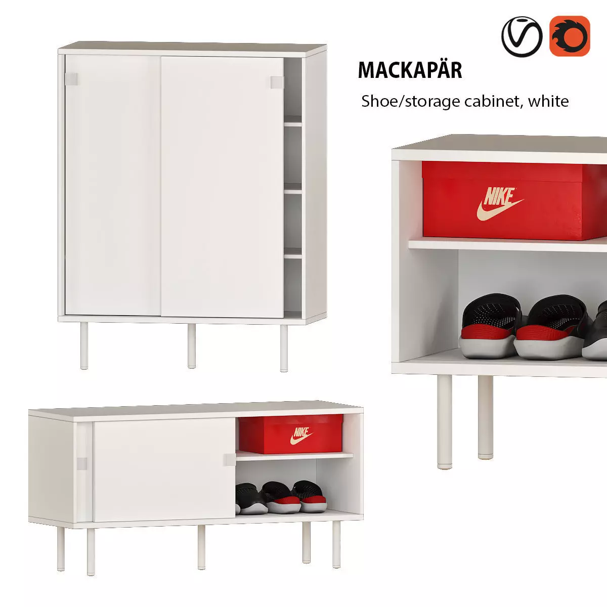 MACKAPAR storage cabinets 3D model_0