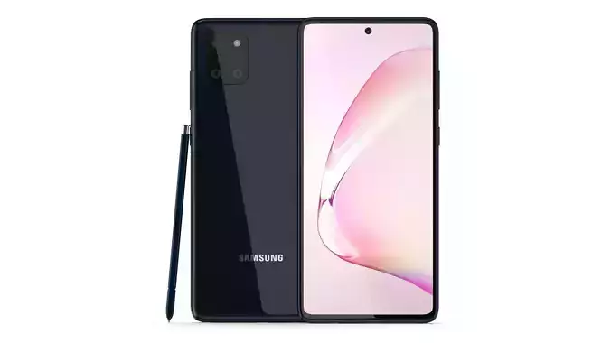 Samsung Galaxy Note 10 Lite 3D model
