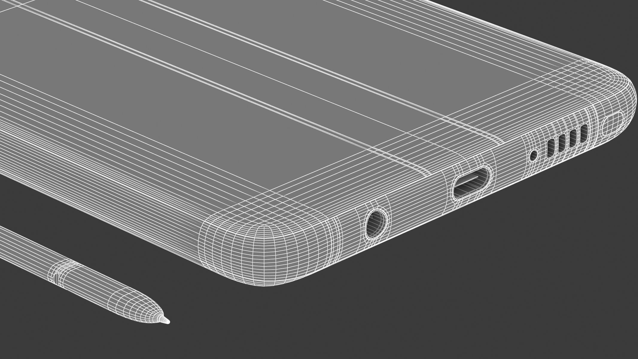 Samsung Galaxy Note 10 Lite 3D model_34