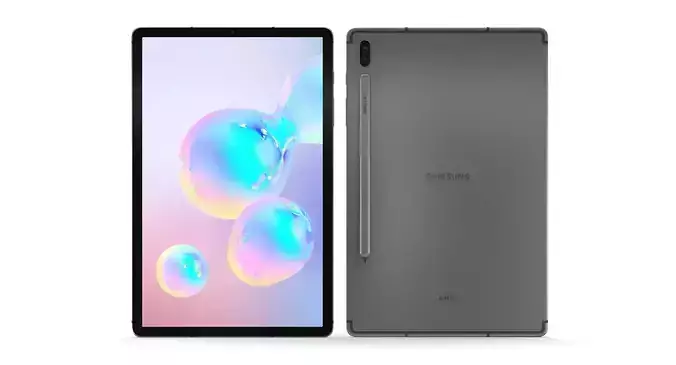Samsung Galaxy Tab S6 3D model