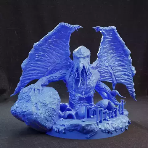 Cthulhu miniature 3D print model