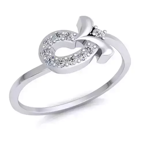 Fancy Woman Ring 3d Model Print  3D print model