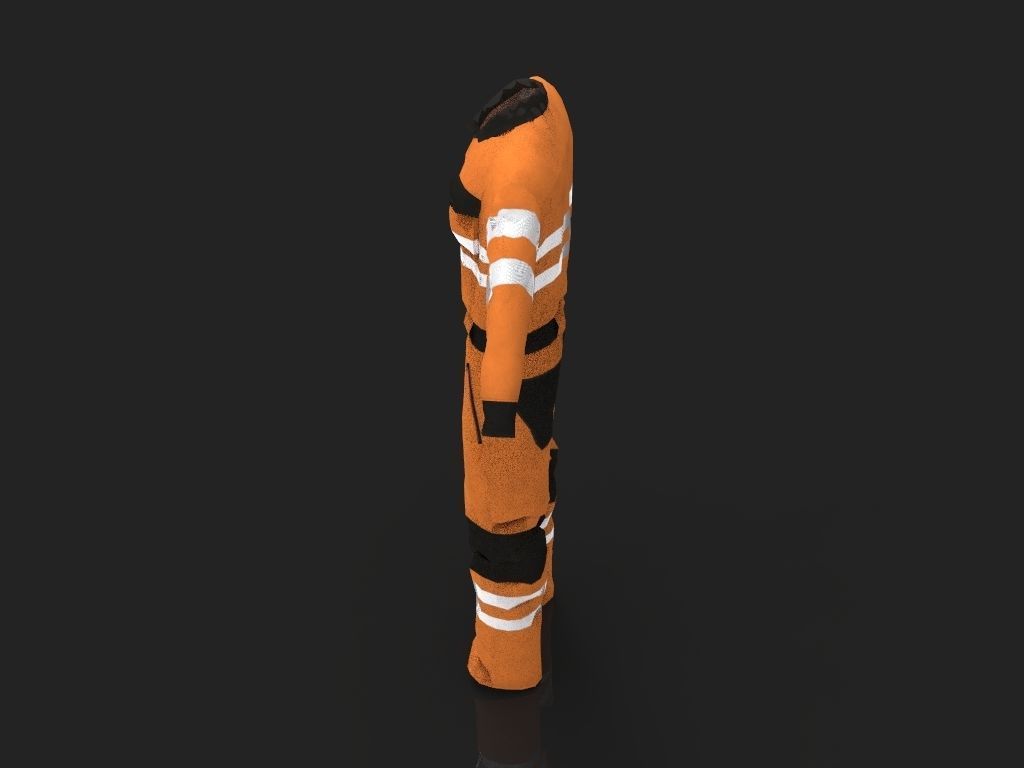 Safety Workwear Low-poly 3D model_13
