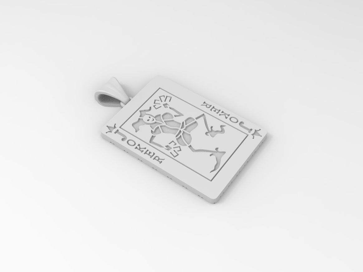 Joker playing card 3D print model_9