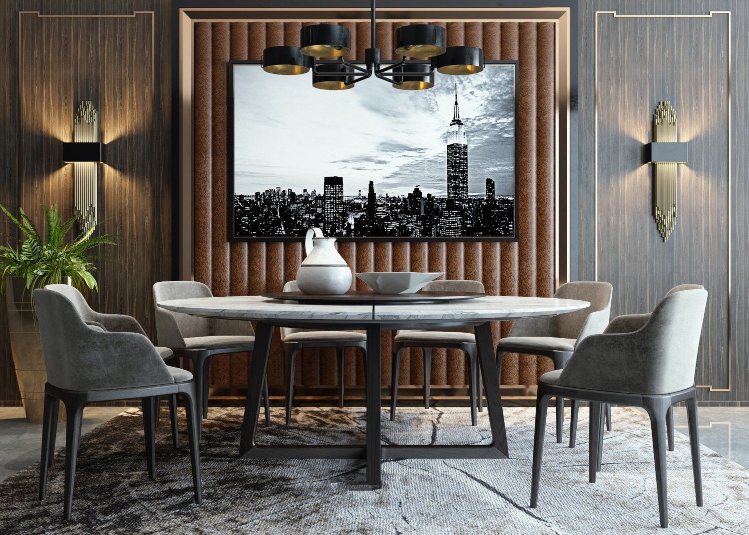 Chair Combo 2020 3D model_12