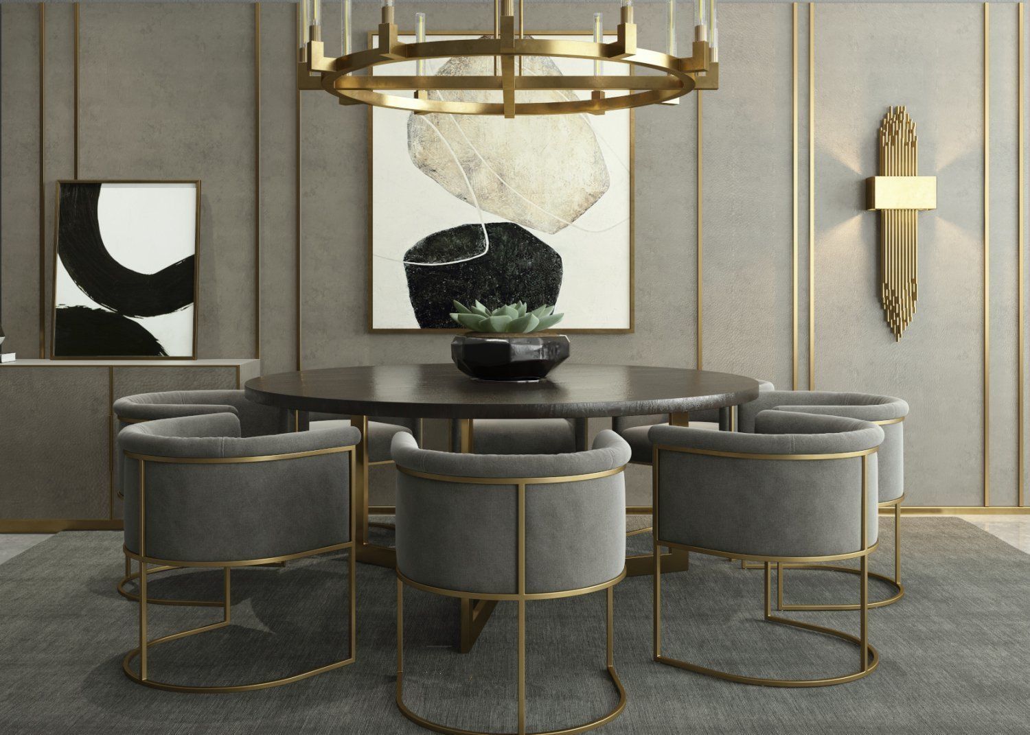 Chair Combo 2020 3D model_19