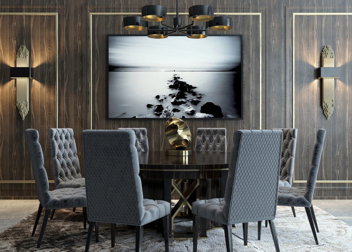 Chair Combo 2020 3D model_28