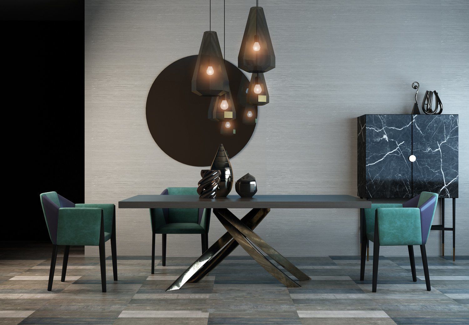 Chair Combo 2020 3D model_38