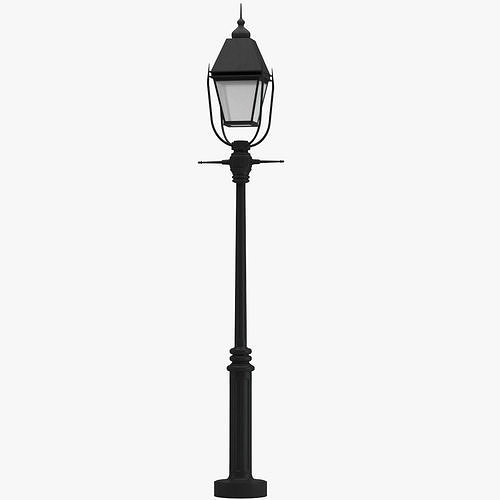 Lamp 135 street park 3D model