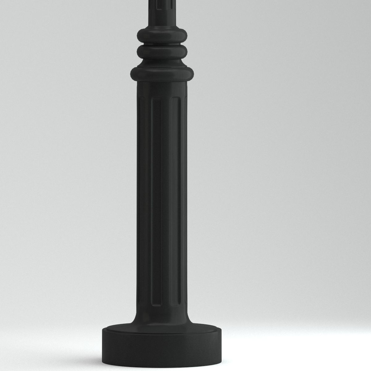 Lamp 135 street park 3D model_3