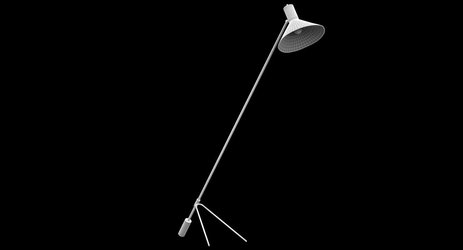 Lamp 137 Vintage 1960 3D model_6