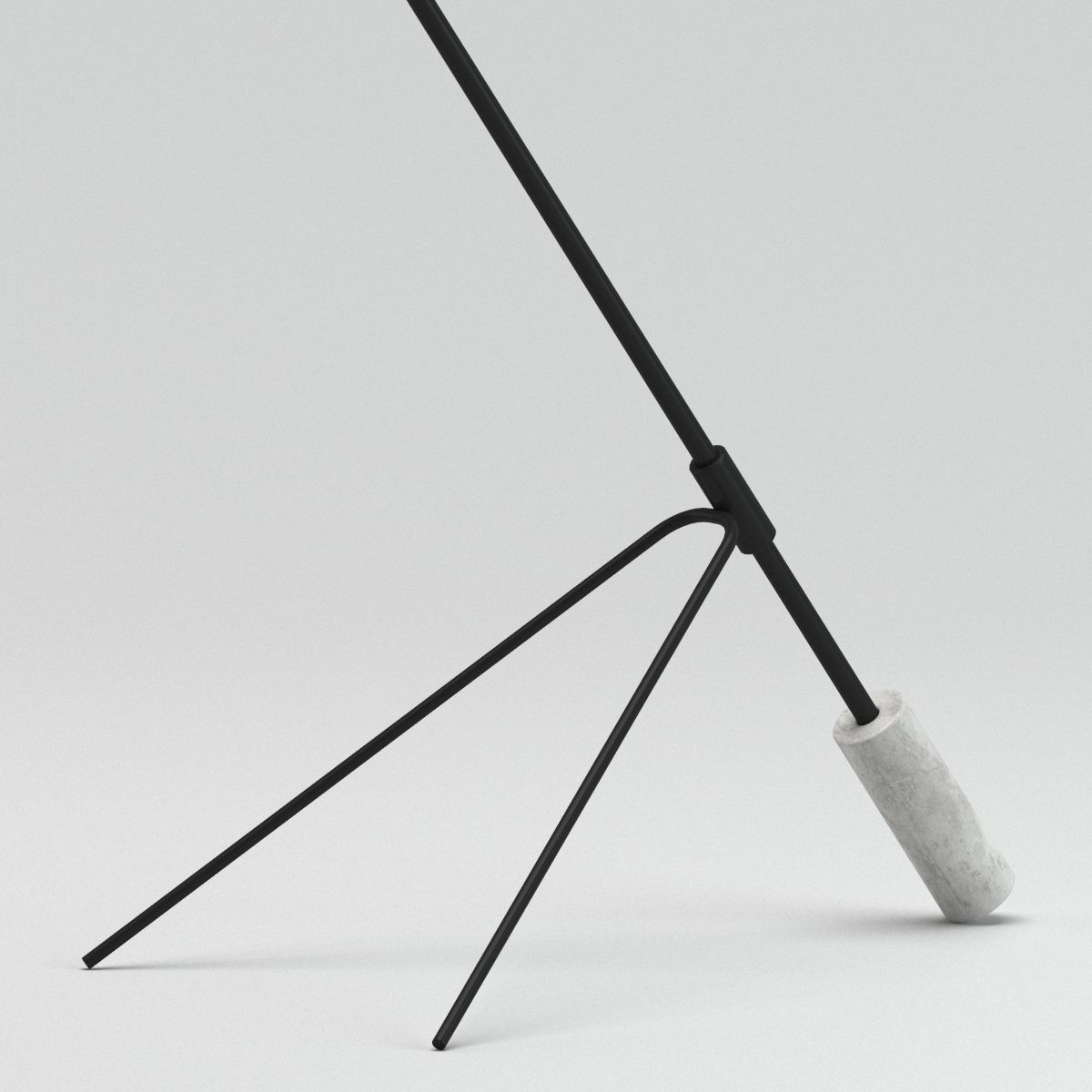 Lamp 137 Vintage 1960 3D model_2