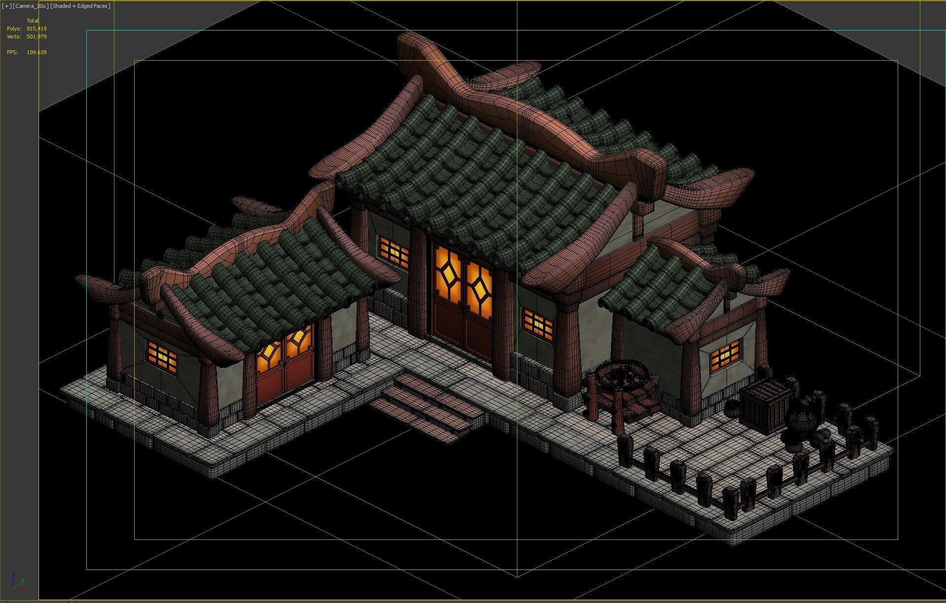 Ancient Architecture 3D model_1