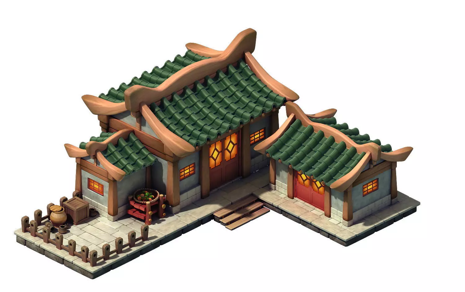 Ancient Architecture 3D model_0