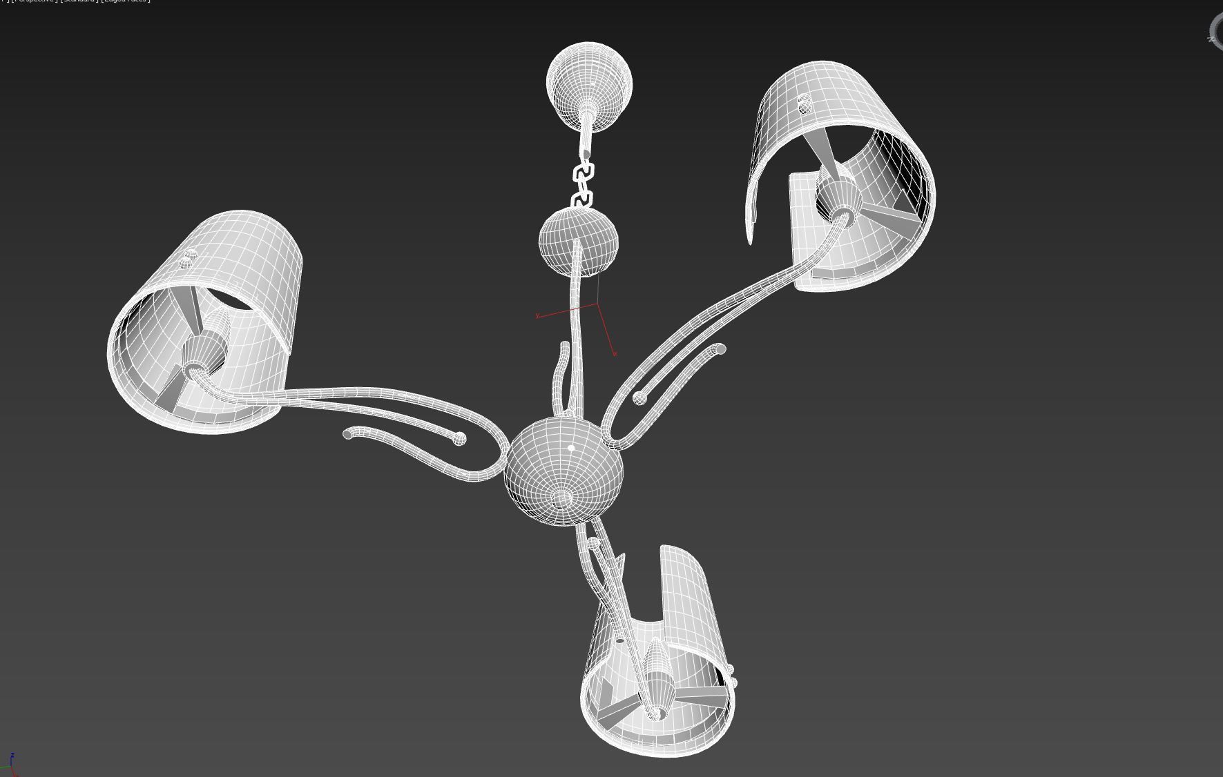 Lamp 02  3D model_4