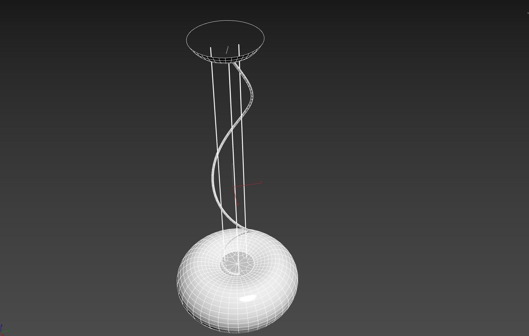 Lamp 12 3D model_3