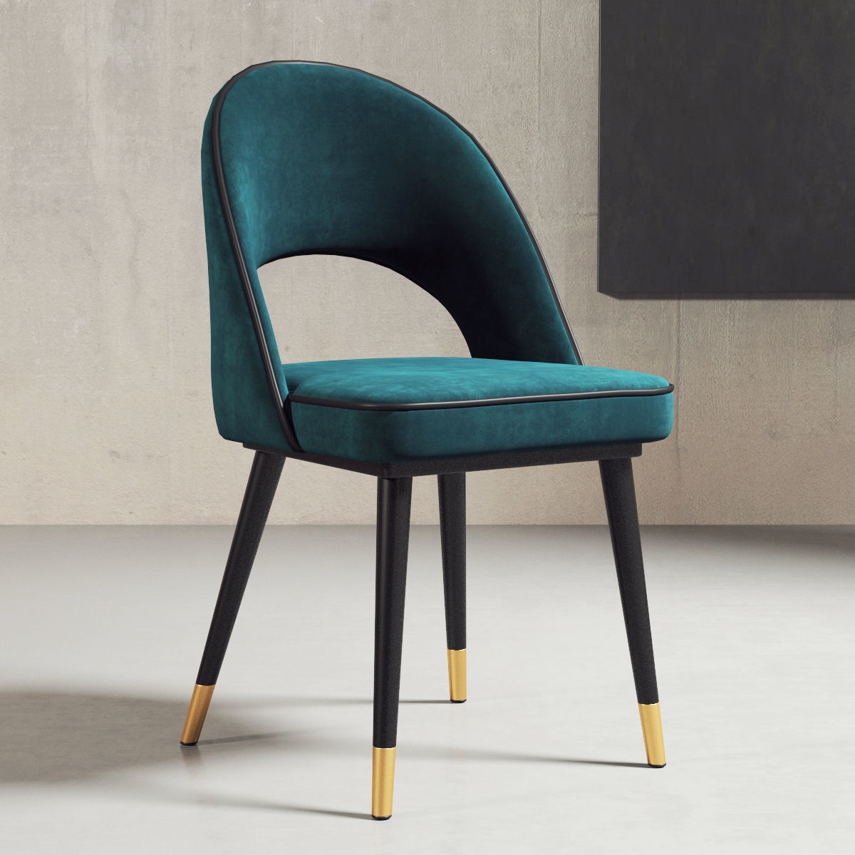 modern chair 07 3D model_1