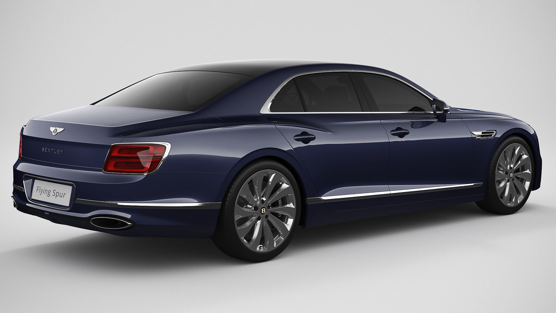Bentley Flying Spur 2020 3D model_4
