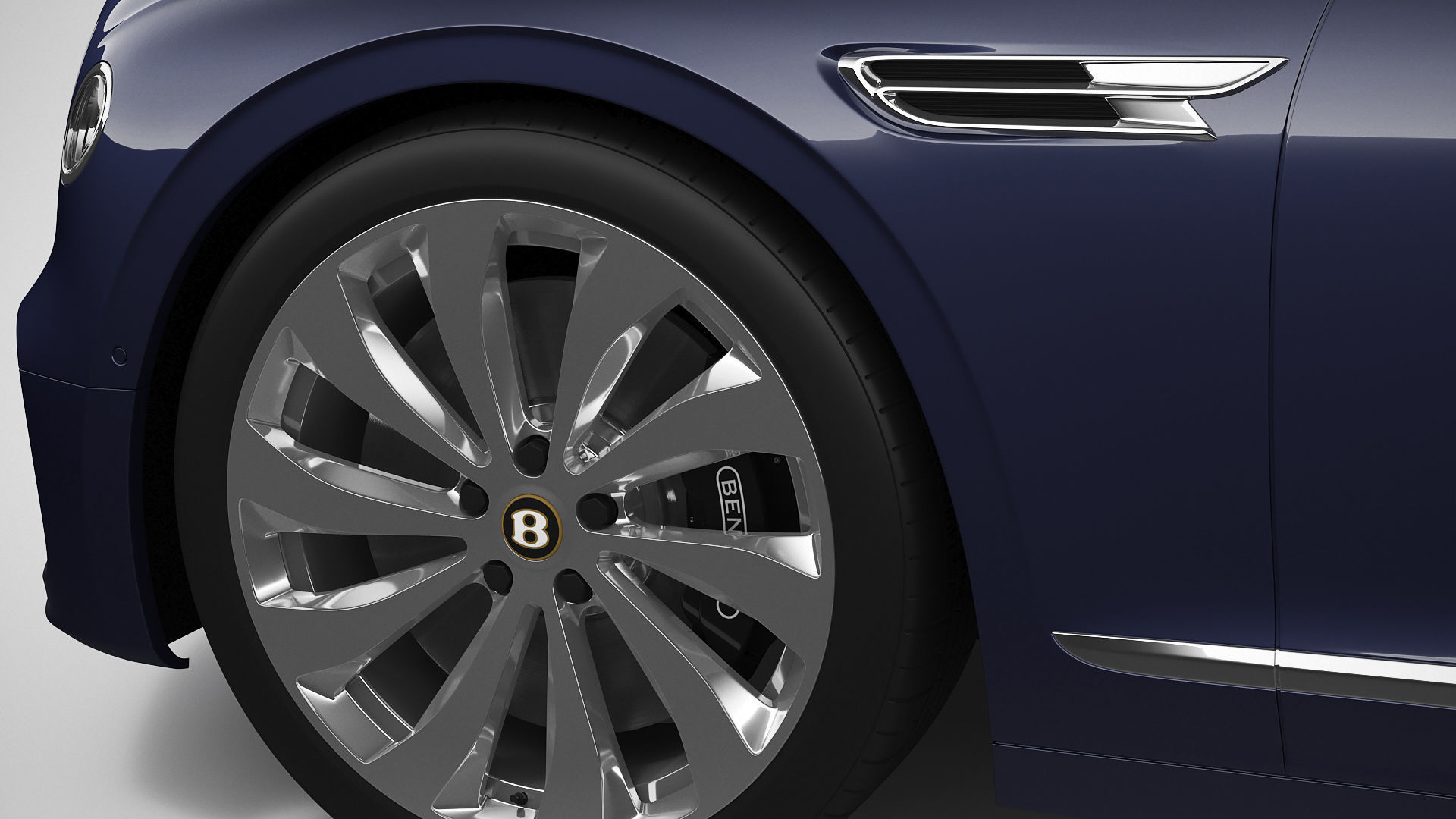 Bentley Flying Spur 2020 3D model_12
