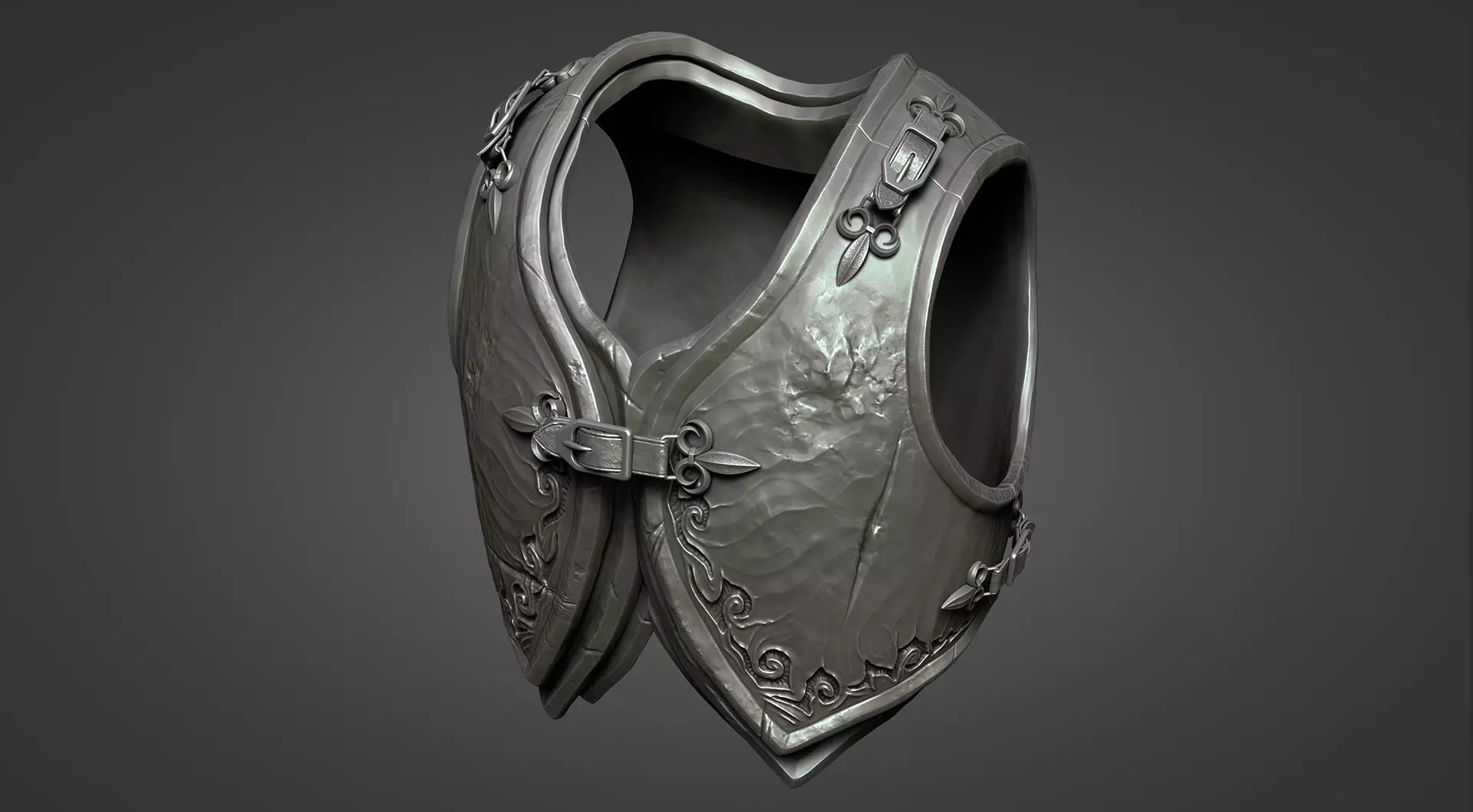 Lich King Armor - Chest 3D print model_0