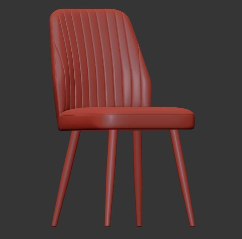 modern chair 09 3D model_4