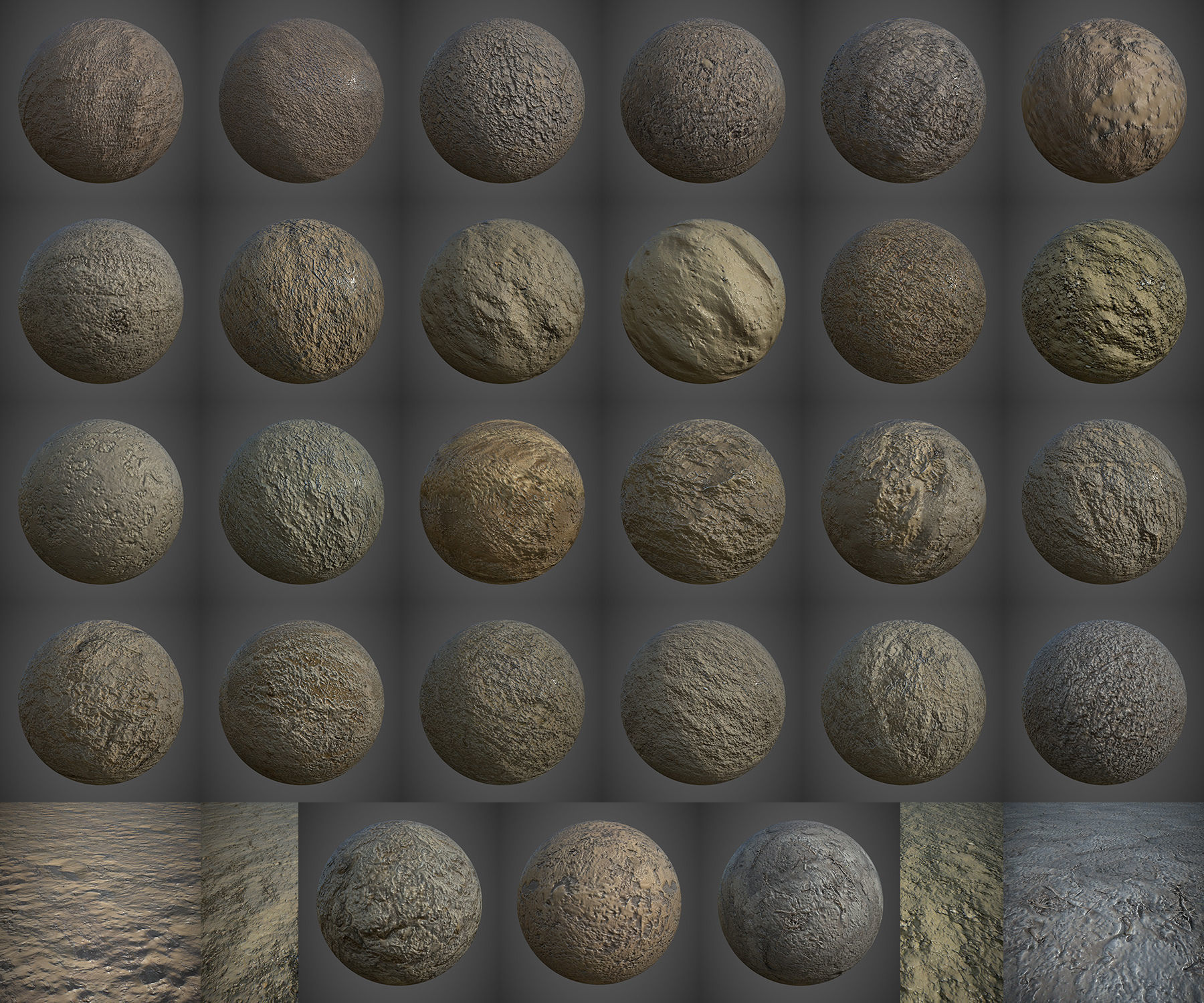 27 Various Seamless Mud Ground PBR Volume 2 Texture | CGTrader