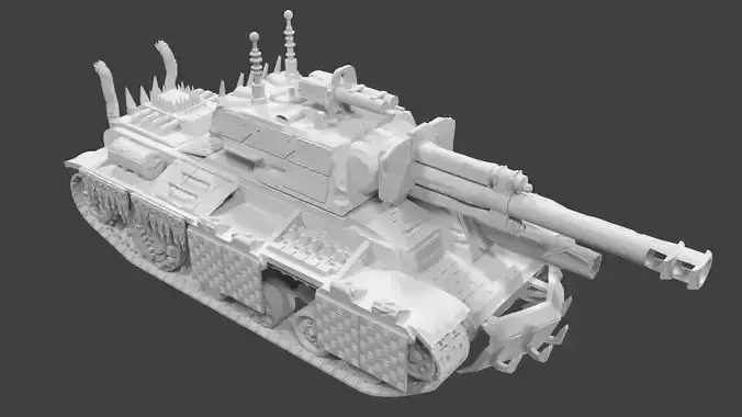 Ork Tank KV-1 3D print model