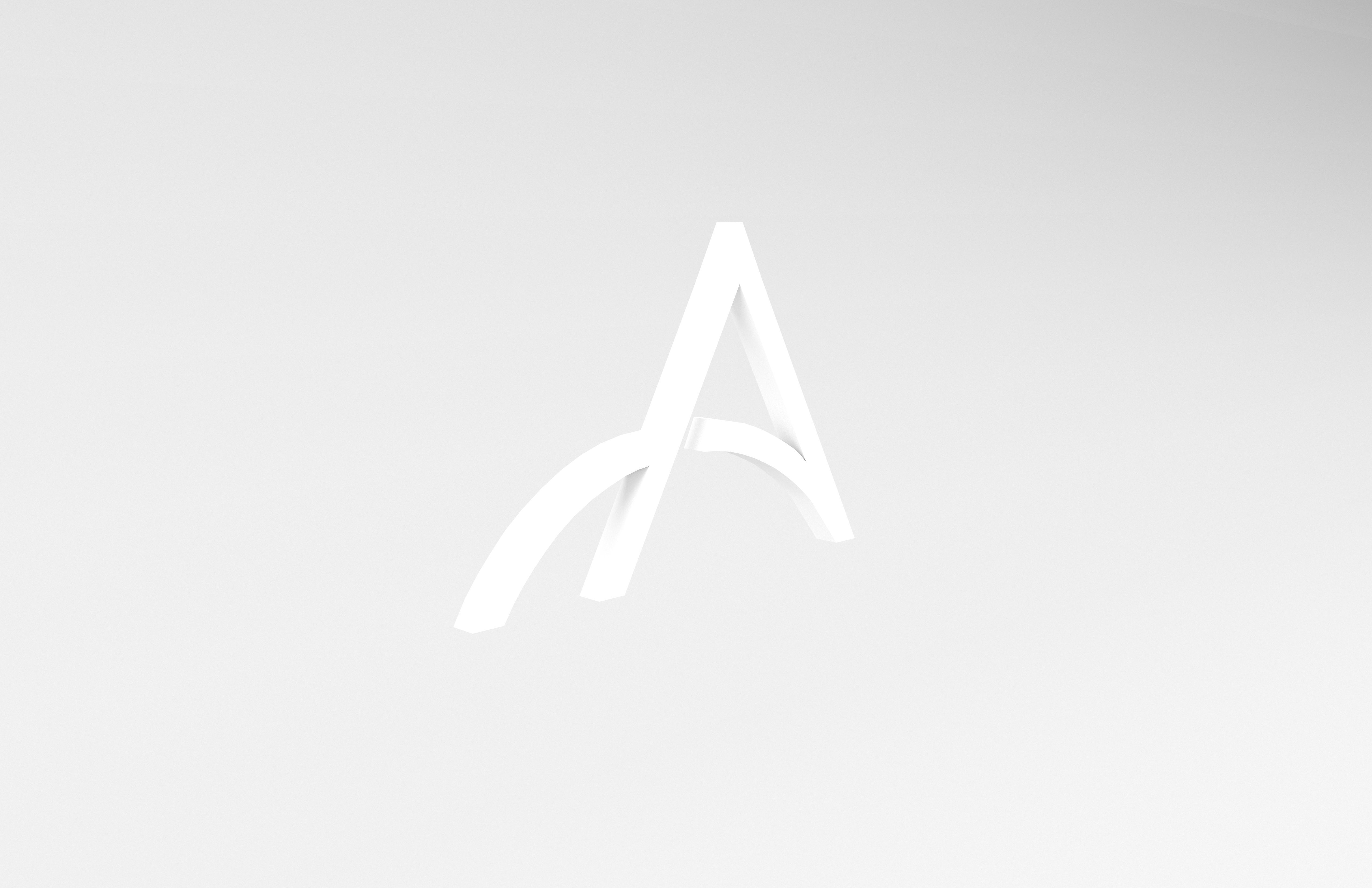 Ampere Logo v1 003 Free low-poly 3D model_4