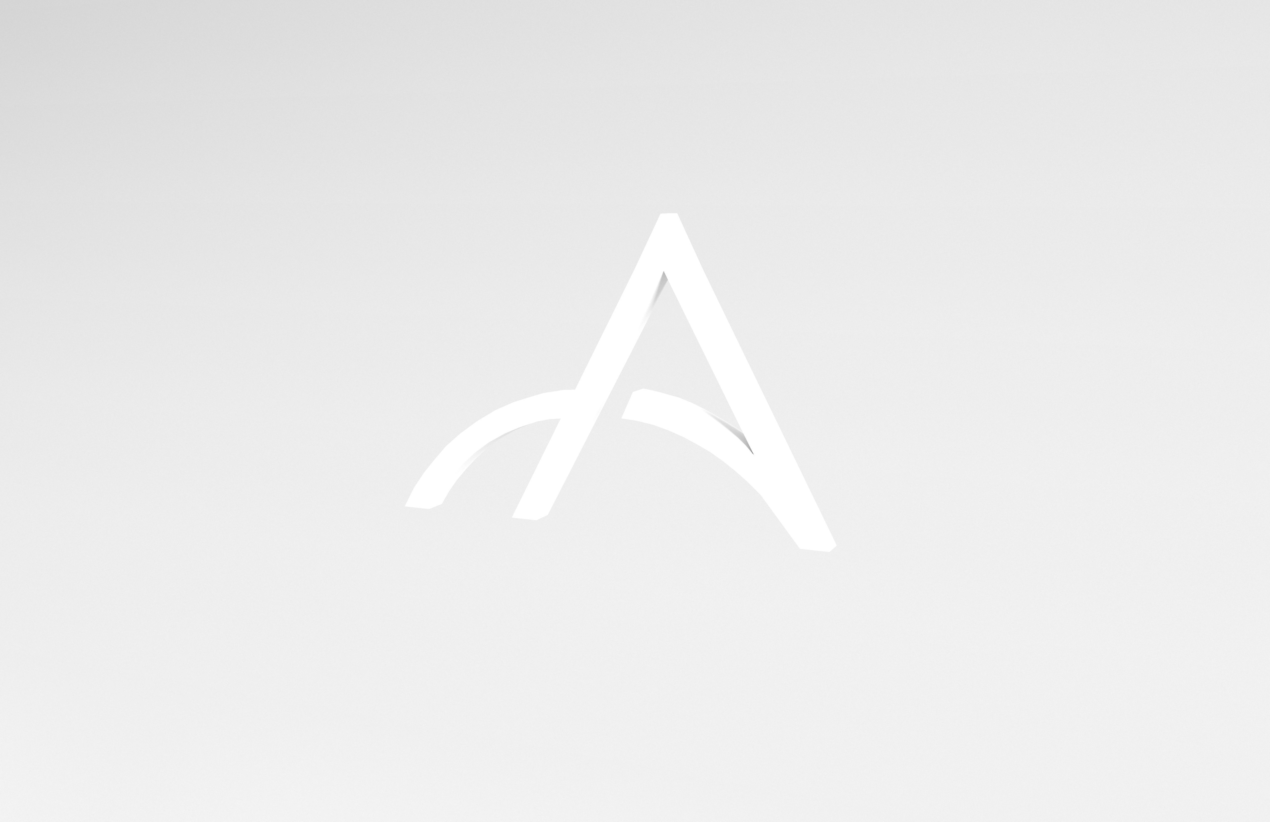 Ampere Logo v1 003 Free low-poly 3D model_3