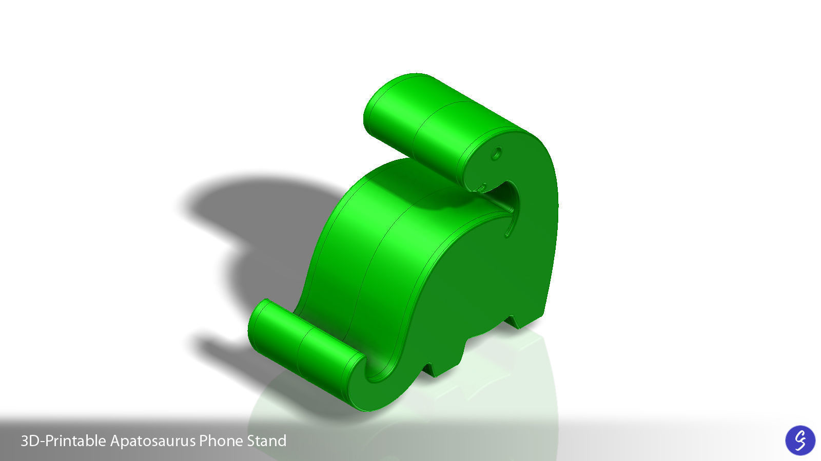Dinosaur Phone Stands 3D print model_43