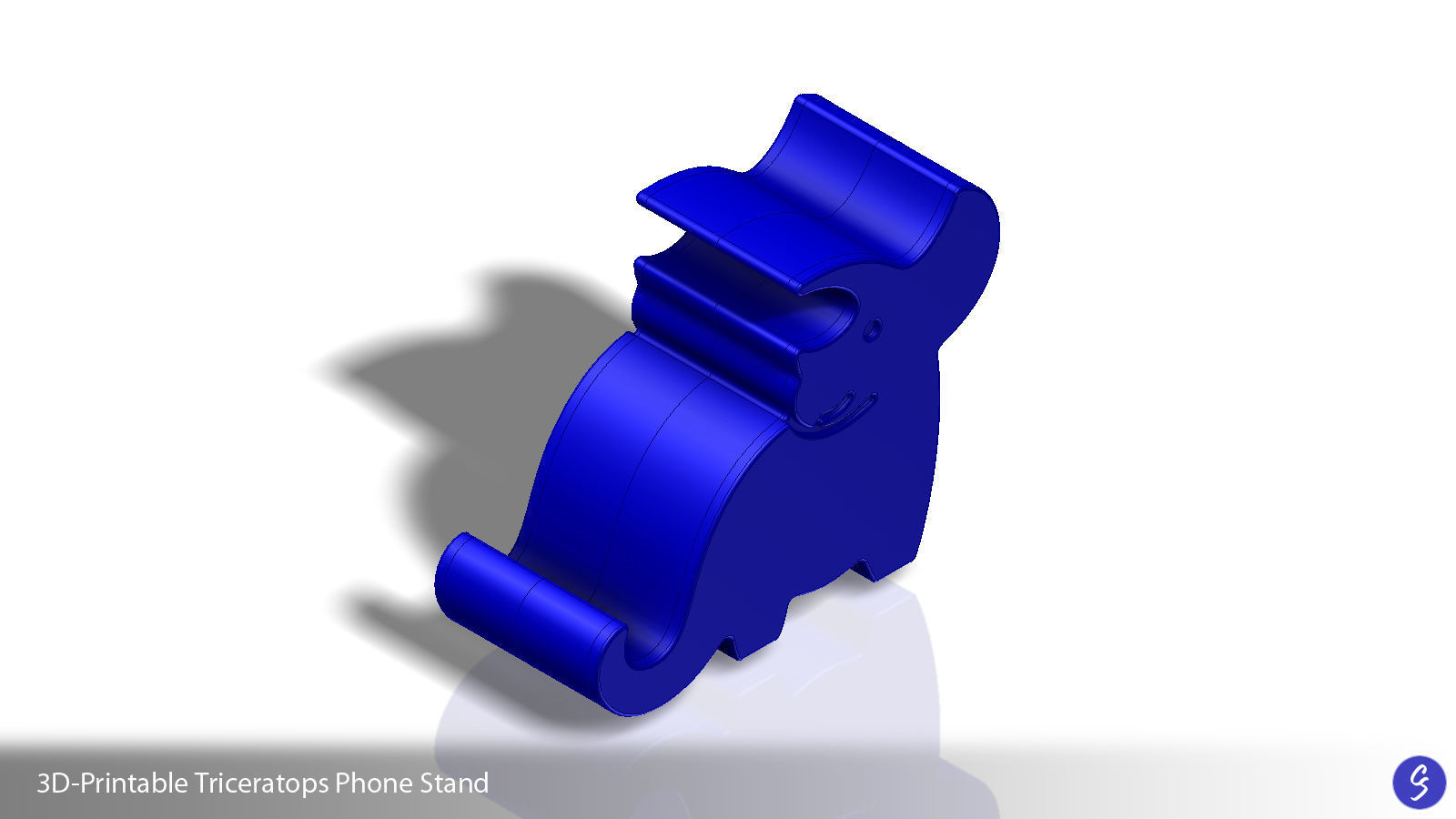 Dinosaur Phone Stands 3D print model_28