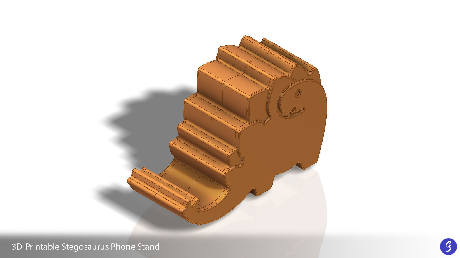 Dinosaur Phone Stands 3D print model_58