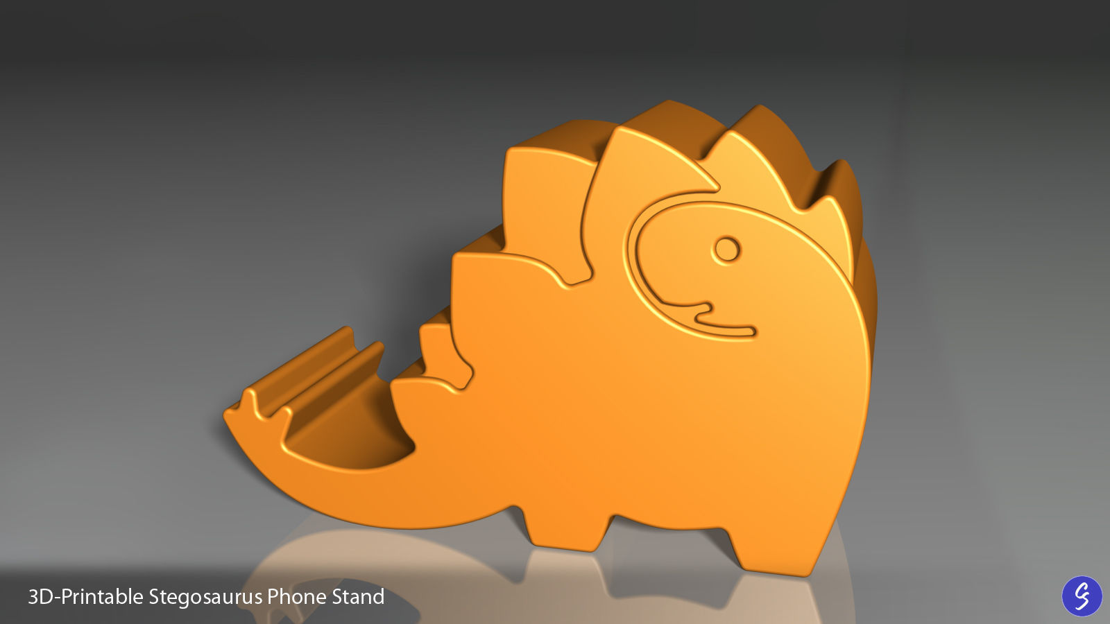 Dinosaur Phone Stands 3D print model_47
